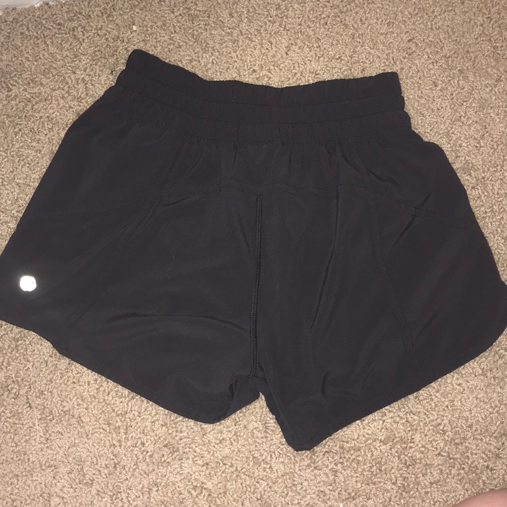 Lululemon Long Style Black Shorts